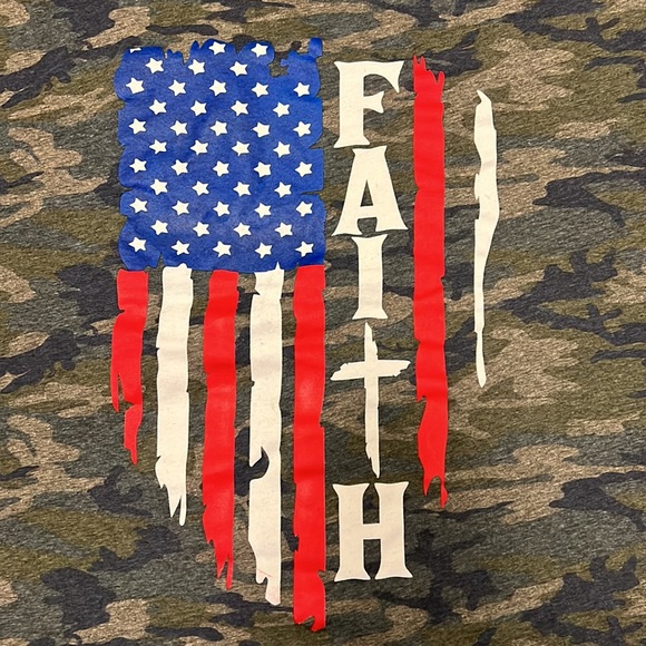 Love & Faith Tee. #1073 - Picture 2 of 4